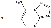 7-AMINO[1,2,4]TRIAZOLO[1,5-A]PYRIMIDINE-6-CARBONITRILE Struktur