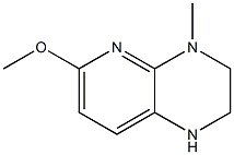 6-METHOXY-4-METHYL-1,2,3,4-TETRAHYDRO-PYRIDO[2,3-B]PYRAZINE Struktur