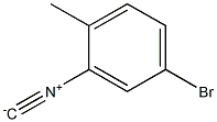 5-BROMO-2-METHYL-PHENYLISOCYANIDE Struktur