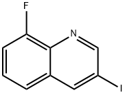 8-FLUORO-3-IODOQUINOLINE Structure