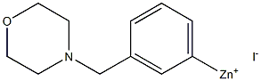 3-[(4-MORPHOLINO)METHYL]PHENYLZINC IODIDE Struktur