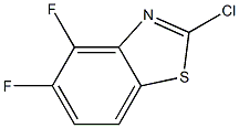 2-CHLORO-4,5-DIFLUOROBENZOTHIAZOLE Struktur