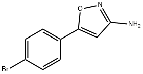 5-(4-BROMOPHENYL)ISOXAZOL-3-AMINE Struktur