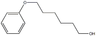 6-PHENOXY-1-HEXANOL Struktur