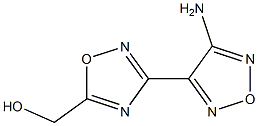 [3-(4-AMINO-1,2,5-OXADIAZOL-3-YL)-1,2,4-OXADIAZOL-5-YL]METHANOL Struktur