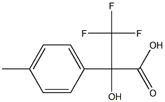 3,3,3-TRIFLUORO-2-HYDROXY-2-(P-TOLYL)PROPIONIC ACID Struktur