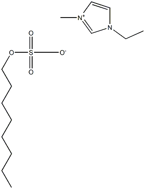 1-ETHYL-3-METHYLIMIDAZOLIUM OCTYLSULFATE Struktur