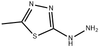 (5-METHYL-[1,3,4]THIADIAZOL-2-YL)-HYDRAZINE Struktur