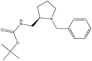 (R)-1-BENZYL-2-BOC-AMINOMETHYLPYRROLIDINE Struktur