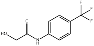 2-HYDROXY-N-[4-(TRIFLUOROMETHYL)PHENYL]ACETAMIDE Struktur