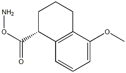 (1R)-1-AMINO-5-METHOXY-1,2,3,4-TETRAHYDRONAPHTHALENECARBOXYLIC ACID Struktur