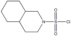 OCTAHYDROISOQUINOLINE-2(1H)-SULFONYL CHLORIDE Struktur