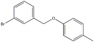 3-BROMOBENZYL-(4-METHYLPHENYL)ETHER Struktur