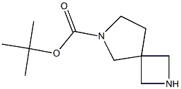 TERT-BUTYL 2,6-DIAZASPIRO[3.4]OCTANE-6-CARBOXYLATE Struktur