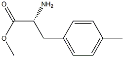 METHYL (2R)-2-AMINO-3-(4-METHYLPHENYL)PROPANOATE Struktur