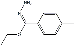 ETHYL 4-METHYLPHENYLMETHANEHYDRAZONATE Struktur