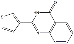 2-THIEN-3-YLQUINAZOLIN-4(3H)-ONE Struktur