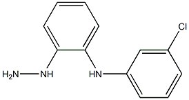 (3-CHLORO-PHENYL)-(2-HYDRAZINO-PHENYL)-AMINE Struktur