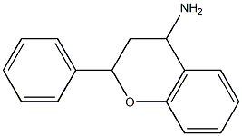 2-PHENYL-3,4-DIHYDRO-2H-CHROMEN-4-YLAMINE Struktur