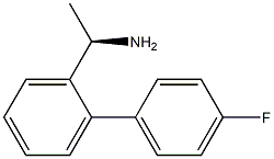 (1R)-1-[2-(4-FLUOROPHENYL)PHENYL]ETHYLAMINE Struktur