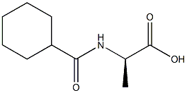 (2R)-2-[(CYCLOHEXYLCARBONYL)AMINO]PROPANOIC ACID Struktur