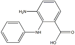 3-AMINO-2-PHENYLAMINO-BENZOIC ACID Struktur