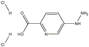 5-HYDRAZINO-PYRIDINE-2-CARBOXYLIC ACID DIHYDROCHLORIDE Struktur