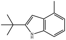 2-TERT-BUTYL-4-METHYL-1H-INDOLE Struktur