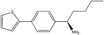 (1R)-1-(4-(2-THIENYL)PHENYL)PENTYLAMINE Struktur