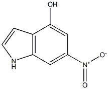 4-HYDROXY-6-NITROINDOLE Struktur