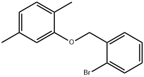 2-BROMOBENZYL-(2,4-DIMETHYLPHENYL)ETHER Struktur