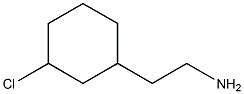 2-(3-CHLORO-CYCLOHEXYL)-ETHYLAMINE Struktur