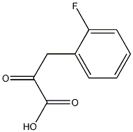 3-(2-FLUOROPHENYL)-2-OXO-PROPIONIC ACID Struktur