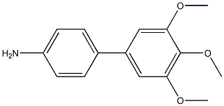 3',4',5'-TRIMETHOXY-BIPHENYL-4-YLAMINE Struktur