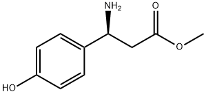 METHYL (3S)-3-AMINO-3-(4-HYDROXYPHENYL)PROPANOATE Struktur