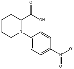 1-(4-NITROPHENYL)PIPERIDINE-2-CARBOXYLIC ACID Struktur