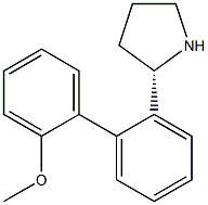 1-[2-((2S)PYRROLIDIN-2-YL)PHENYL]-2-METHOXYBENZENE Struktur