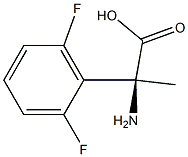 (2S)-2-AMINO-2-(2,6-DIFLUOROPHENYL)PROPANOIC ACID Struktur