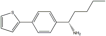 (1S)-1-(4-(2-THIENYL)PHENYL)PENTYLAMINE Struktur