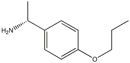 (1R)-1-(4-PROPOXYPHENYL)ETHYLAMINE Struktur