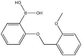 2-(2'-METHOXYBENZYLOXY)PHENYLBORONIC ACID Struktur