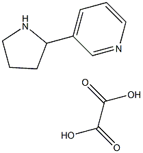 3-PYRROLIDIN-2-YL-PYRIDINE OXALIC ACID SALT Struktur