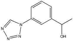 1-[3-(1H-TETRAZOL-1-YL)PHENYL]ETHANOL Struktur