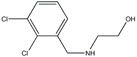 2-((2,3-DICHLOROBENZYL)AMINO)ETHANOL Struktur