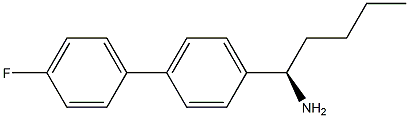 (1R)-1-[4-(4-FLUOROPHENYL)PHENYL]PENTYLAMINE Struktur