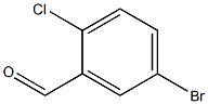 5-BROMO-2-CHLOROBENZALDEHYDE Struktur