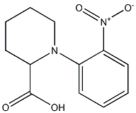 1-(2-NITROPHENYL)PIPERIDINE-2-CARBOXYLIC ACID Struktur