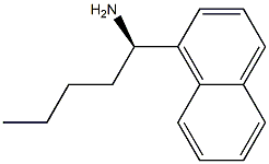 (1R)-1-NAPHTHYLPENTYLAMINE Struktur