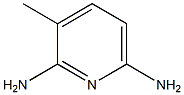 3-METHYL-PYRIDINE-2,6-DIAMINE Struktur