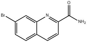 7-BROMOQUINOLINE-2-CARBOXAMIDE Struktur